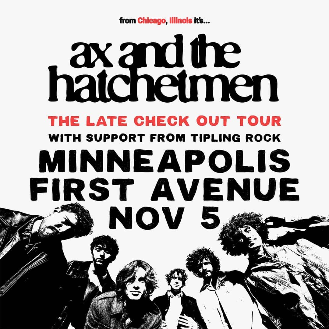 Ax and the Hatchetmen - Late Check Out Tour 2026