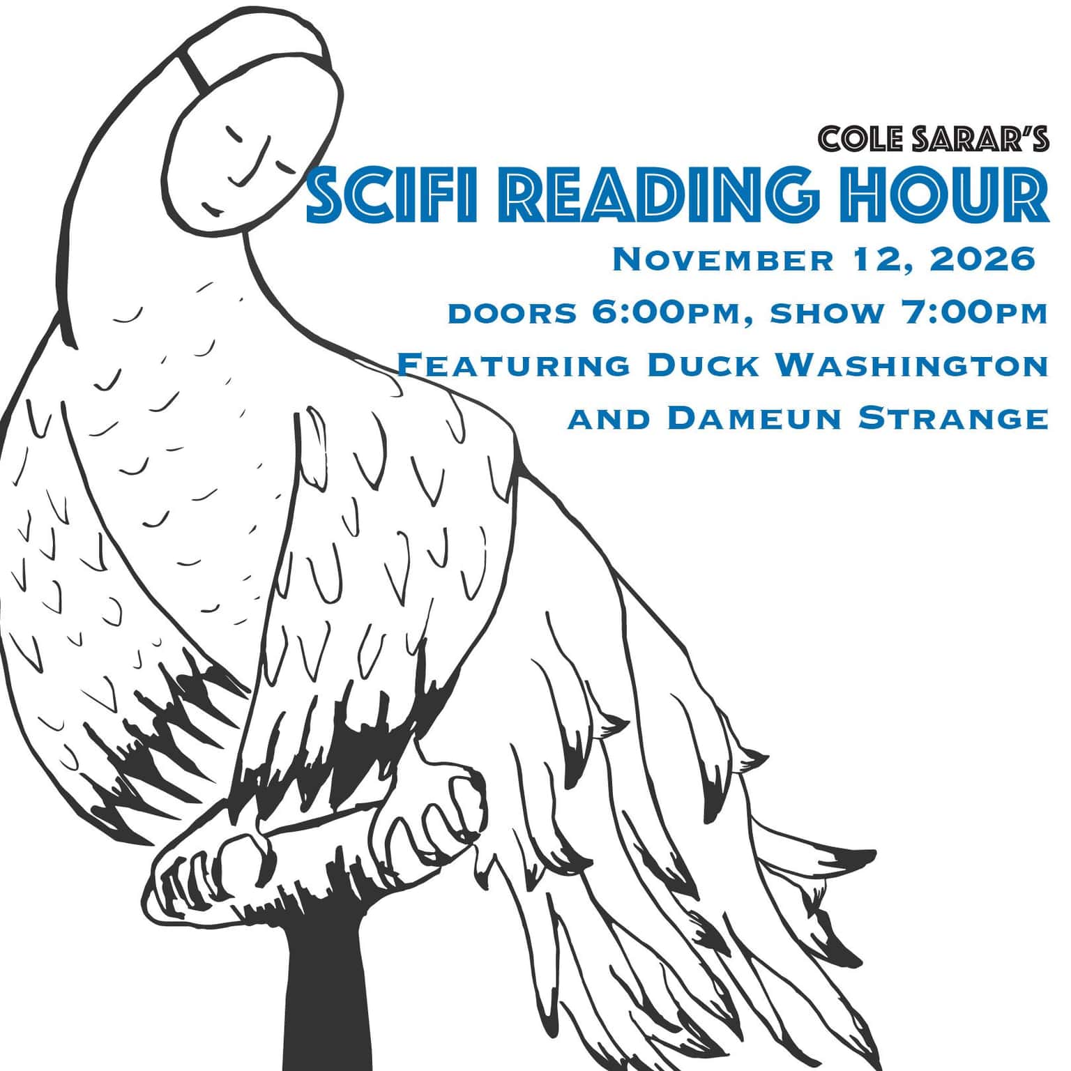 Cole Sarar's SciFi Reading Hour