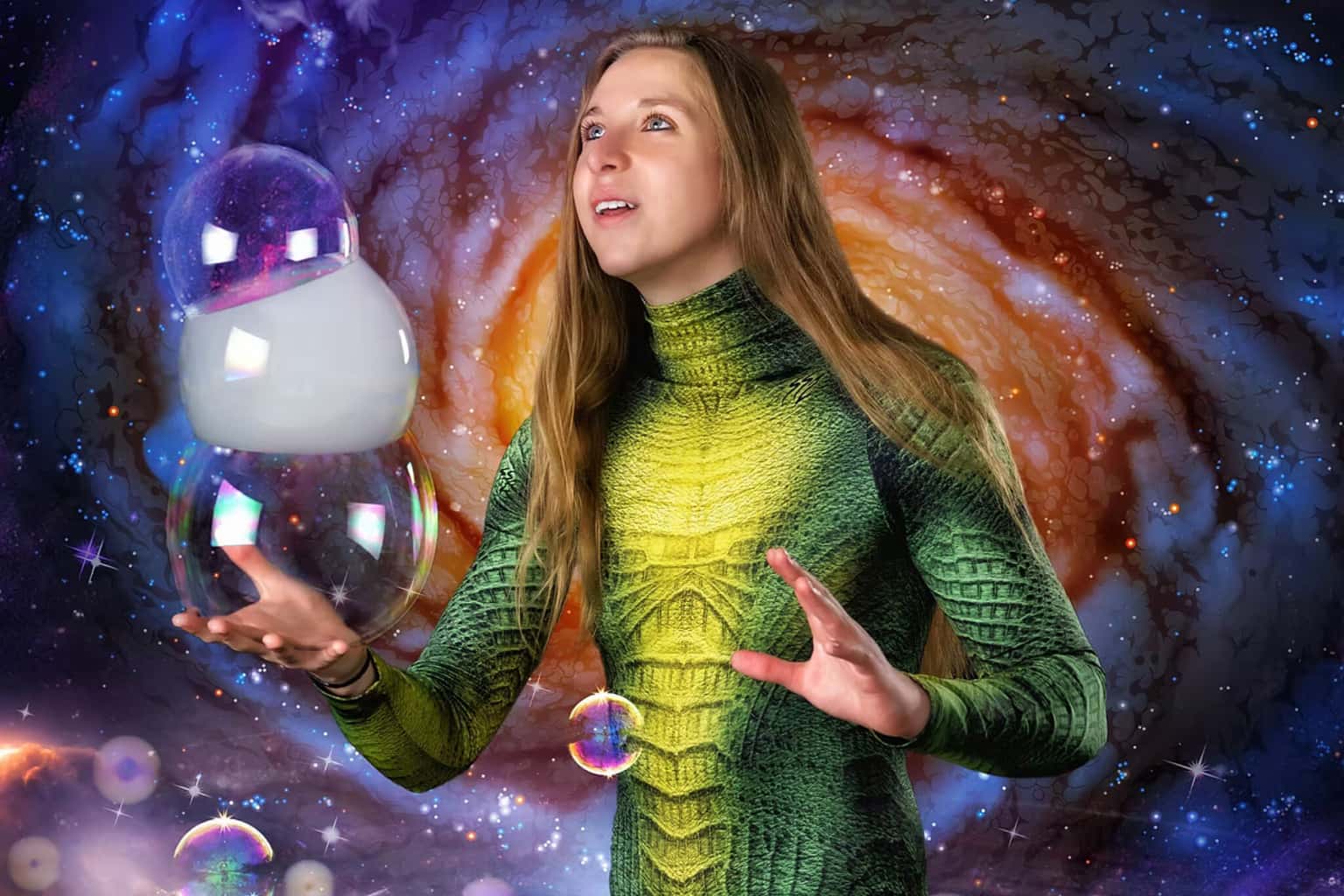 Spheres Bubble Show