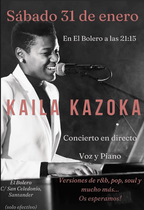 Kaila Kazoka en el Bolero