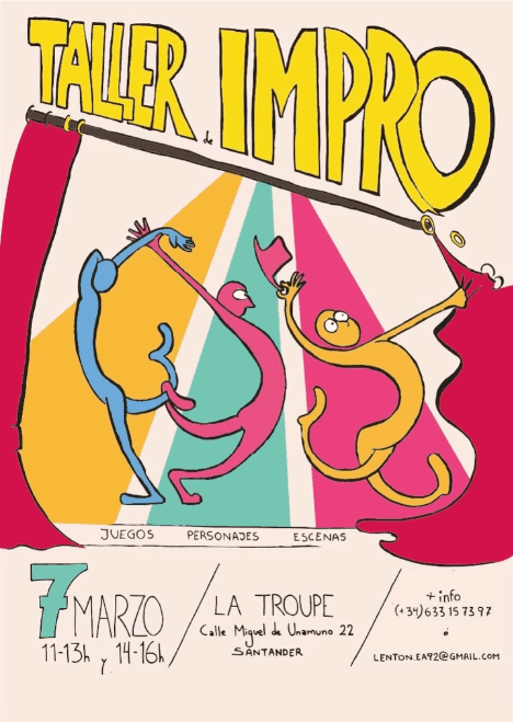 Taller de improvisación en La Troupe