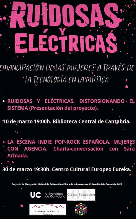 Presentación del proyecto Ruidosas y eléctricas