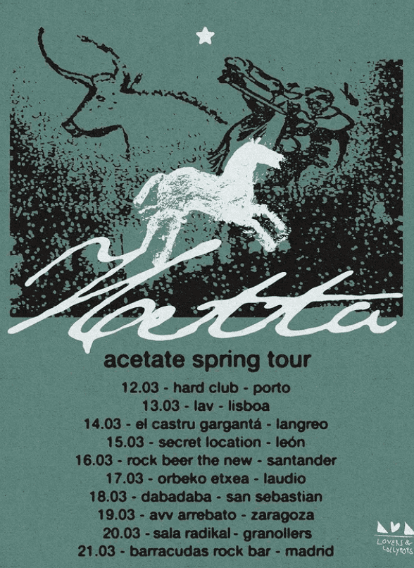 La banda portuguesa Hetta presenta Acetate