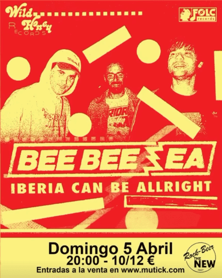 Bee Bee Sea presentan su último álbum Stanzini Can Be Allright