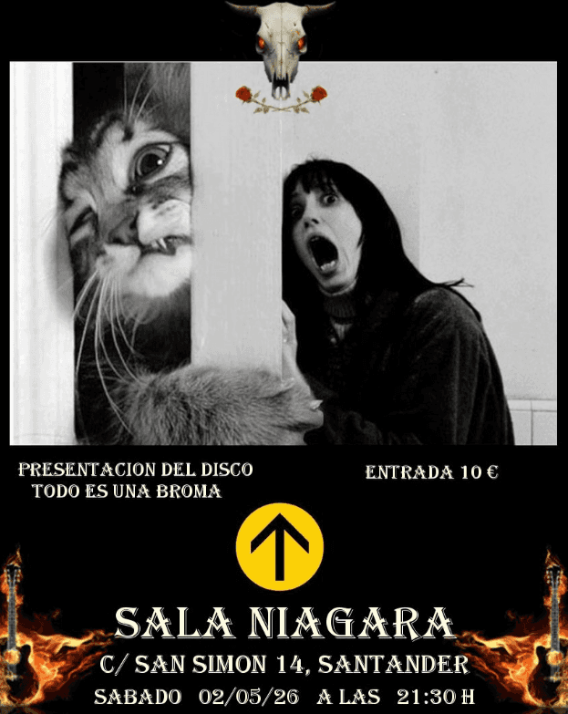 Presentación del segundo disco de The Rioseco Band: Todo es una broma