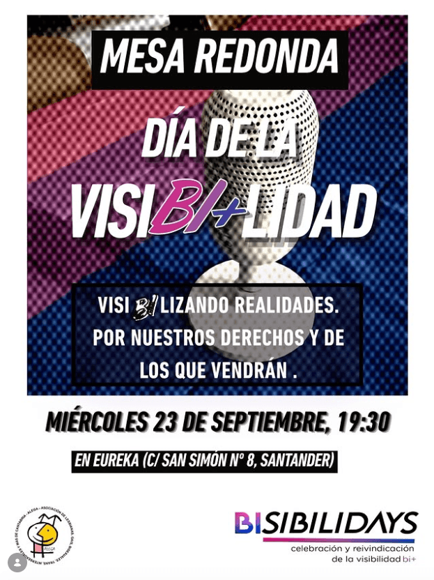 No somos inBIsibles, jornada por el Día Internacional de la Visibilidad Bisexual