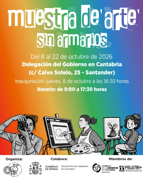 Inauguración de la Muestra de Arte Sin Armarios