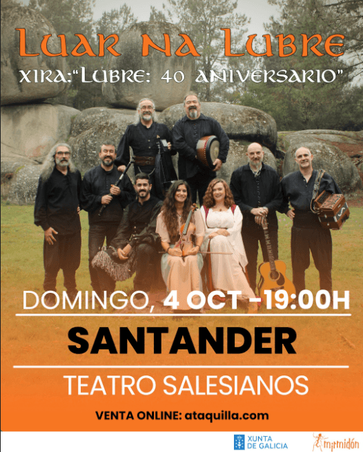 Luar Na Lubre celebra 40 años de trayectoria musical
