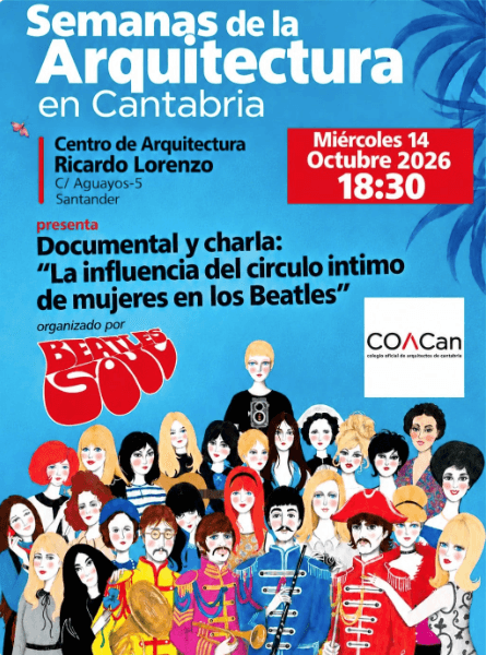 Documental y charla: La influencia del círculo íntimo de mujeres en los Beatles