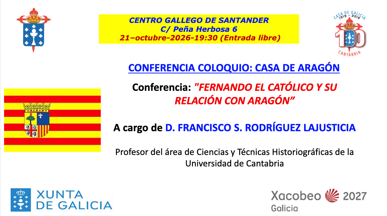 Conferencia-coloquio: Fernando El Católico y su relación con Aragón