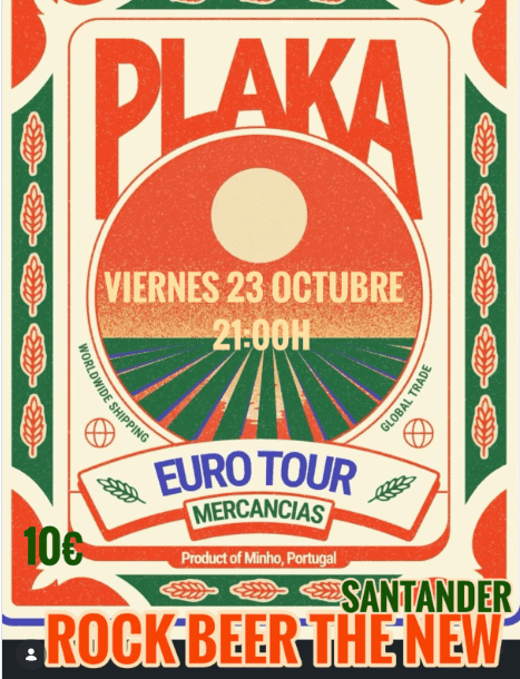 La gira europea de Plaka