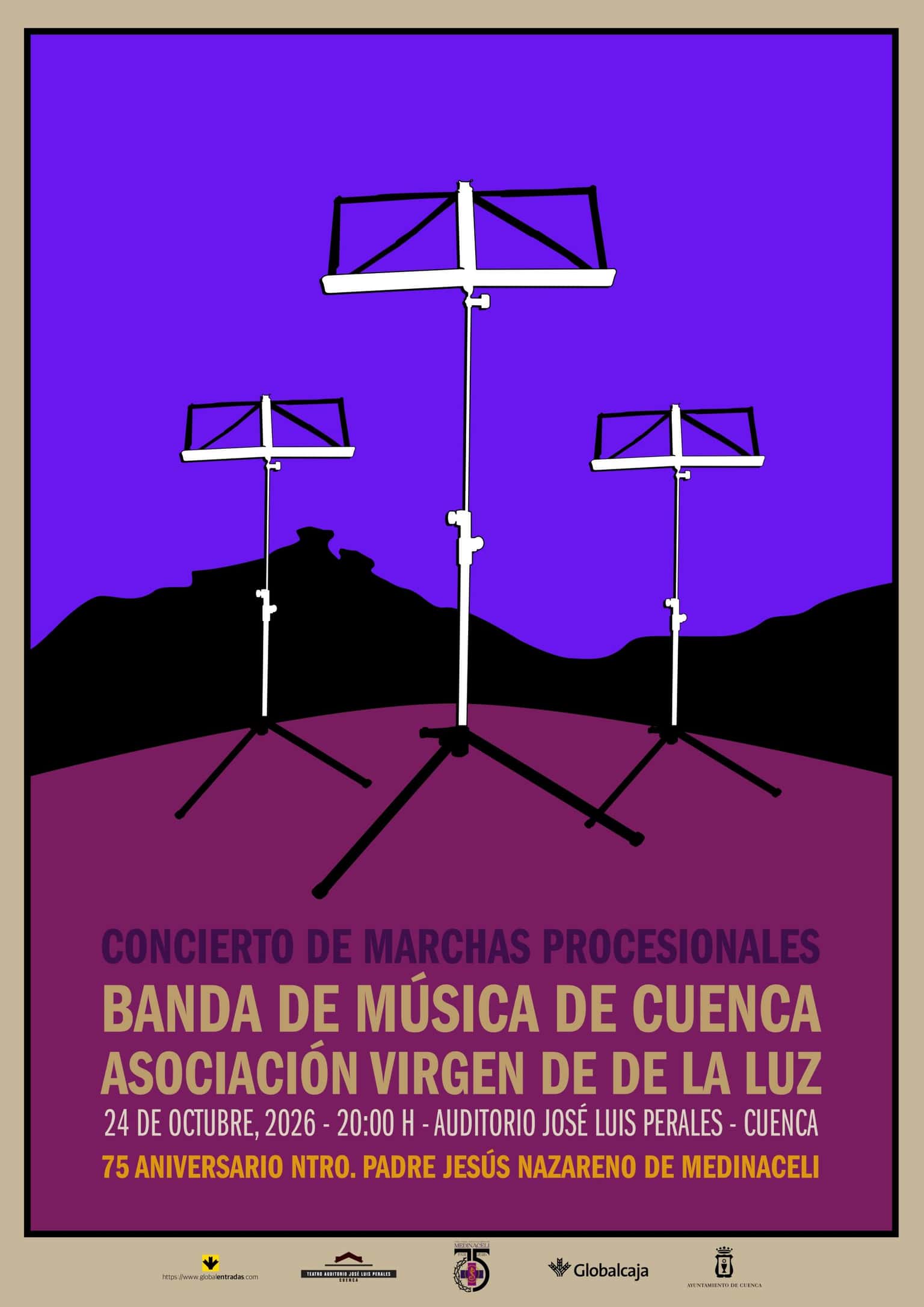 75º aniversario de Jesús de Medinaceli con la Agrupación Musical Virgen de la Luz