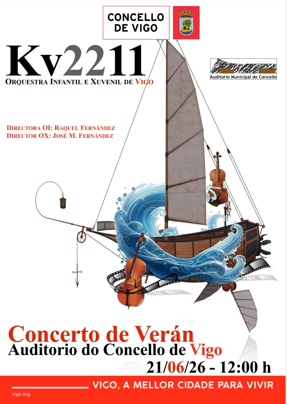 Concierto de Verano de la Orquestra Infantil e Xuvenil de Vigo