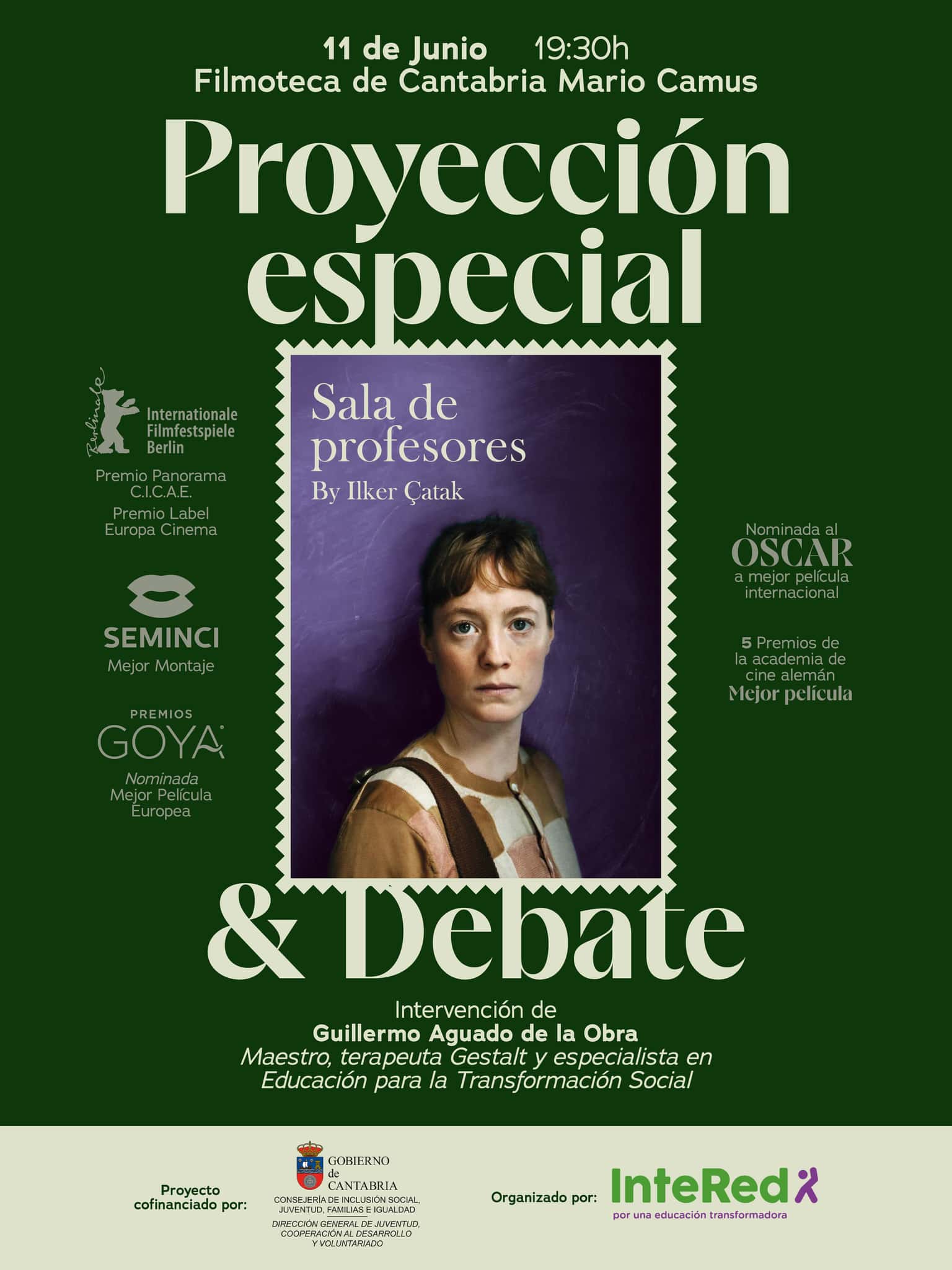 Proyección y debate de la película Sala de Profesores