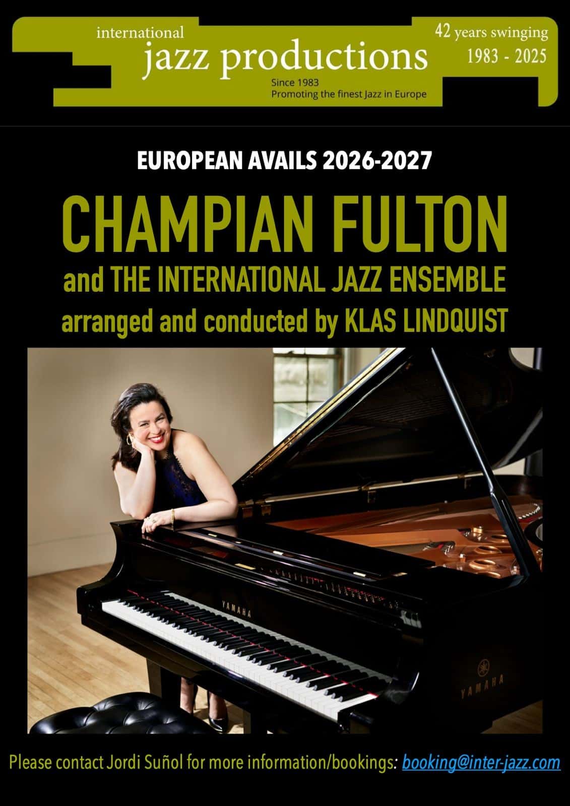 Champian Fulton & The International Jazz Ensemble