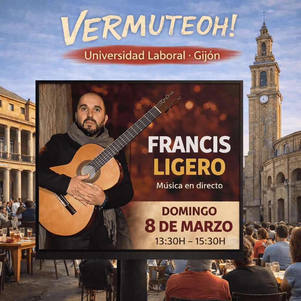 Francis Ligero, música en directo