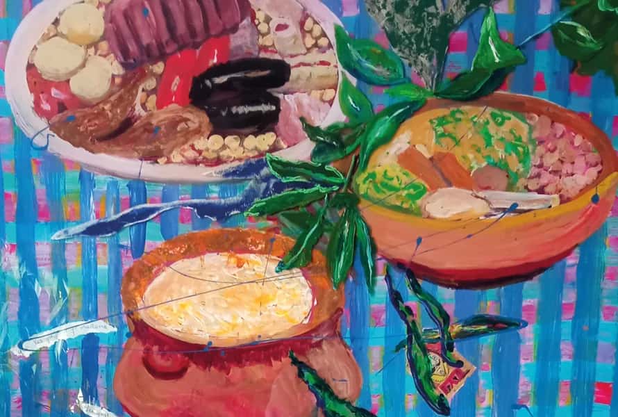 Dimensión 4. Cuando la pintura se sienta a la mesa