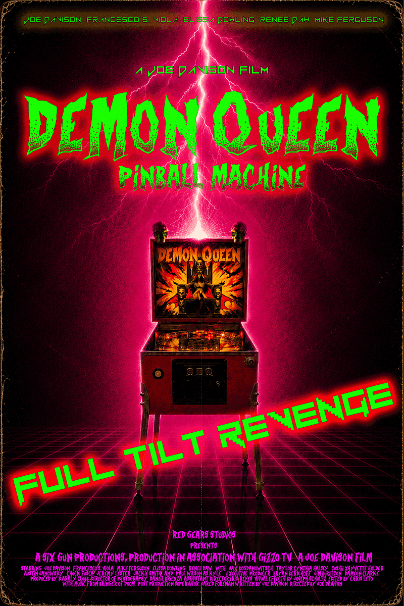 World Premiere of Demon Queen Pinball Machine