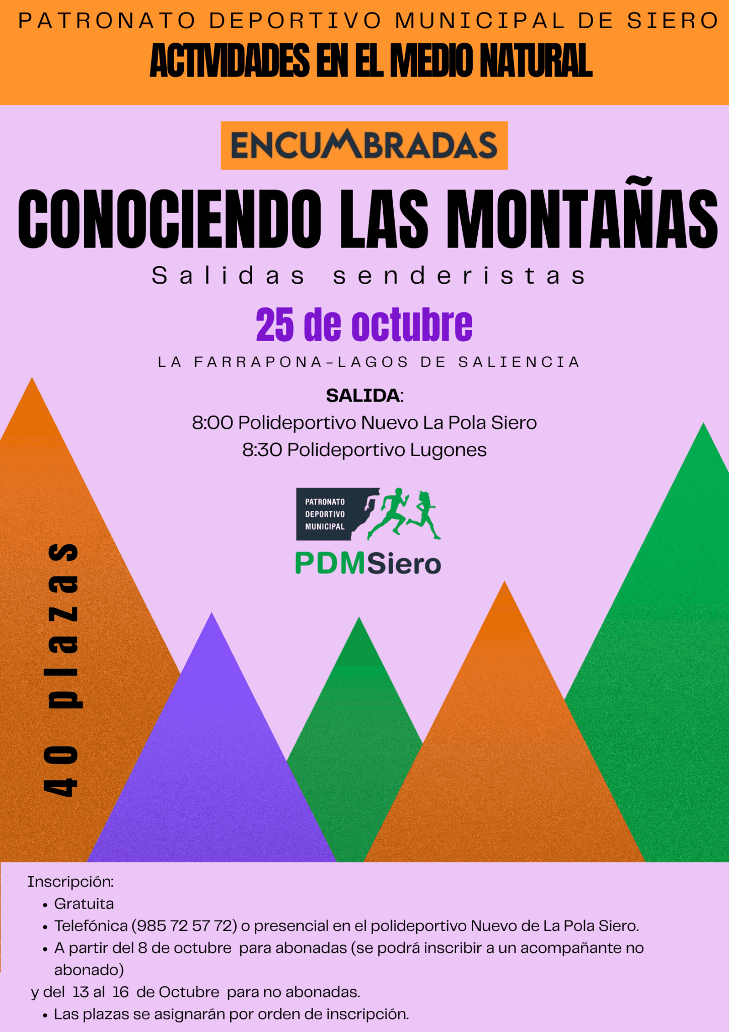 Encumbradas. Conociendo las Montañas
