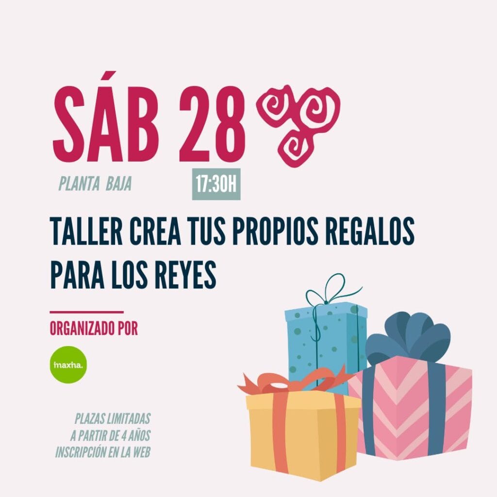 Taller regalos para reyes