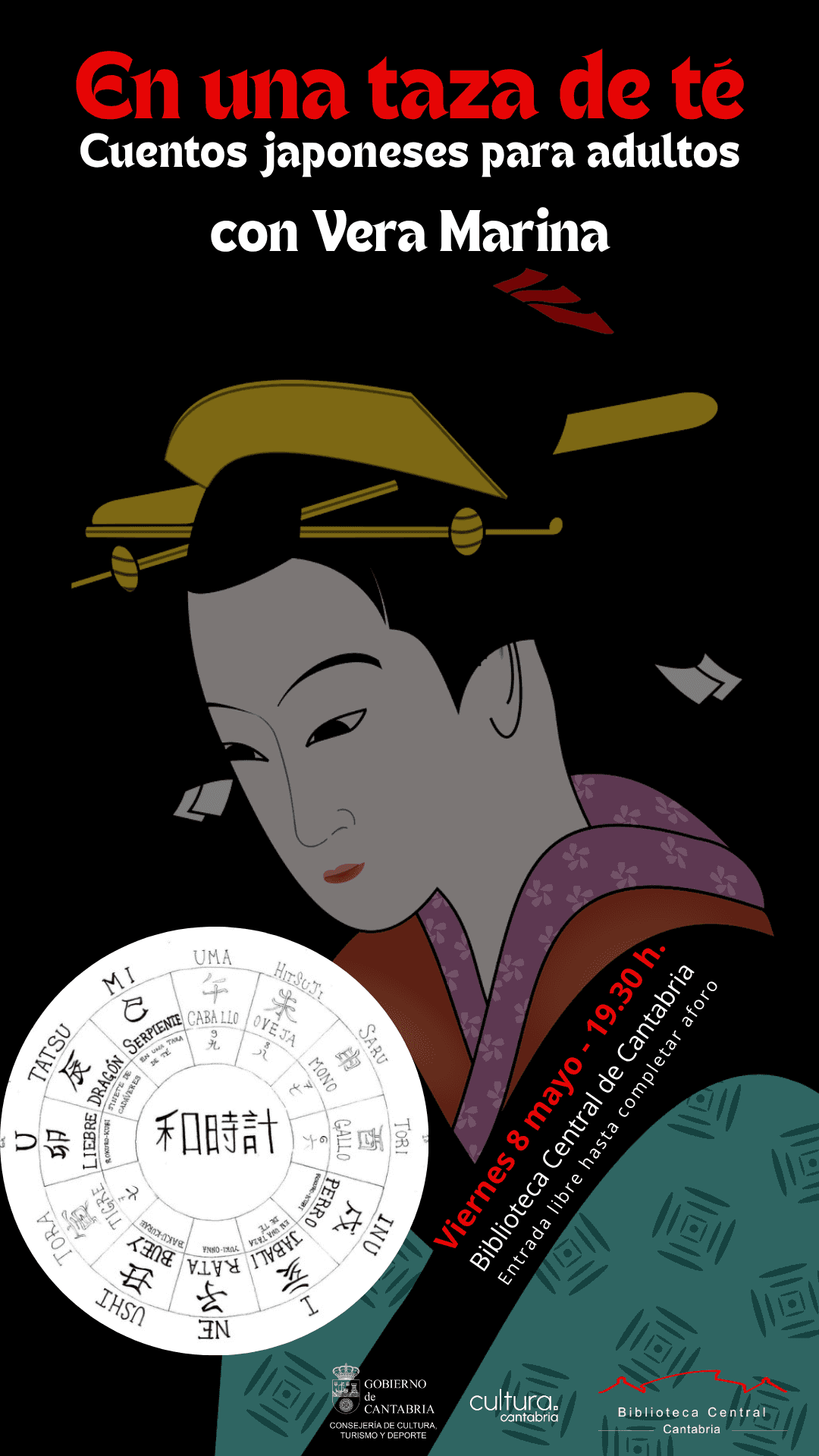 En una taza de té. Narración oral de cuentos japoneses