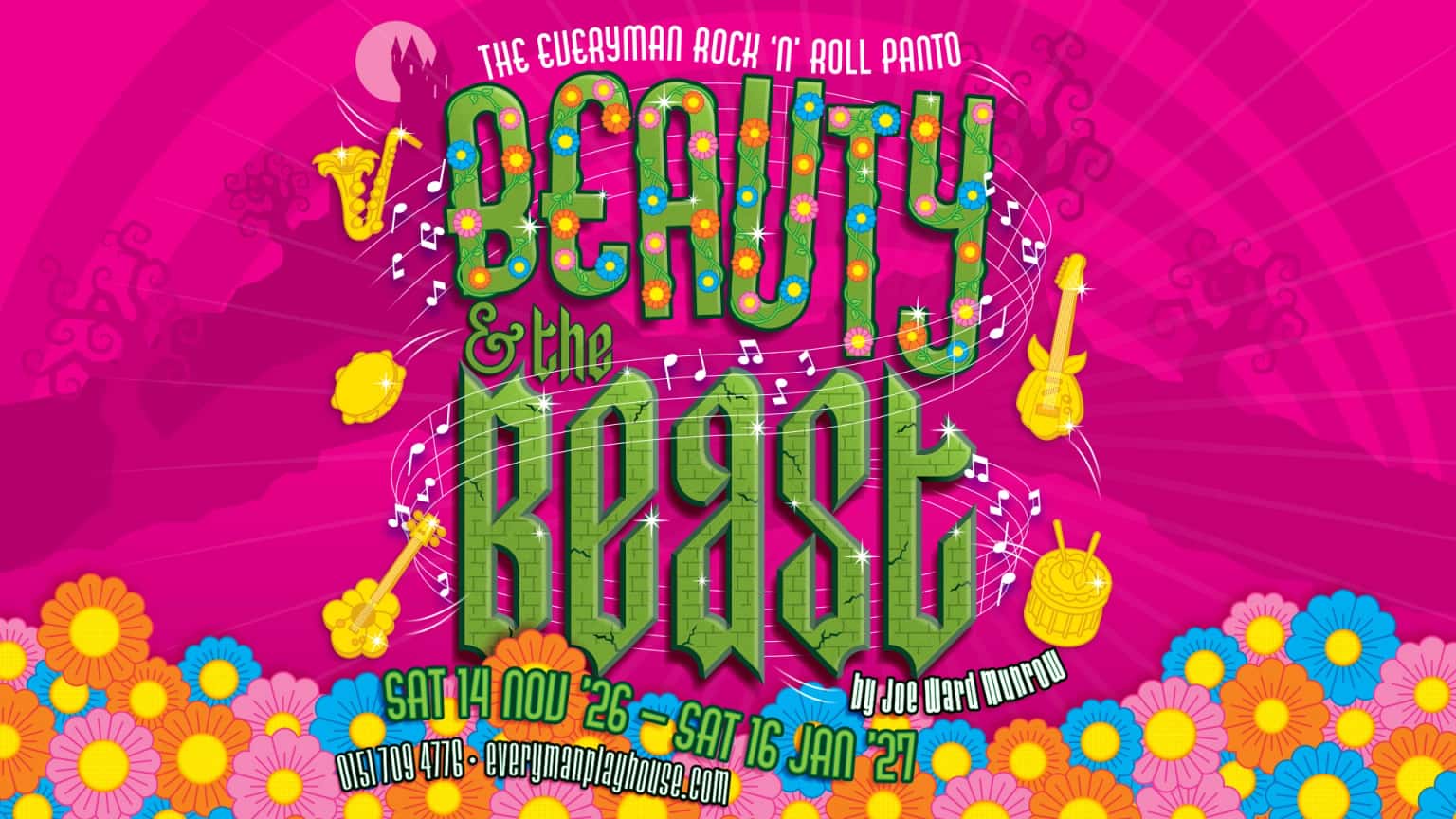 The Rock 'n' Roll Panto 2026: Beauty and the Beast