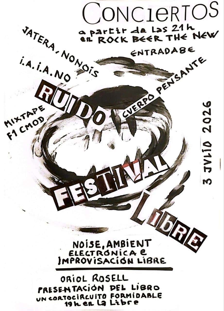 Festival Ruido Libre: presentación literaria y conciertos