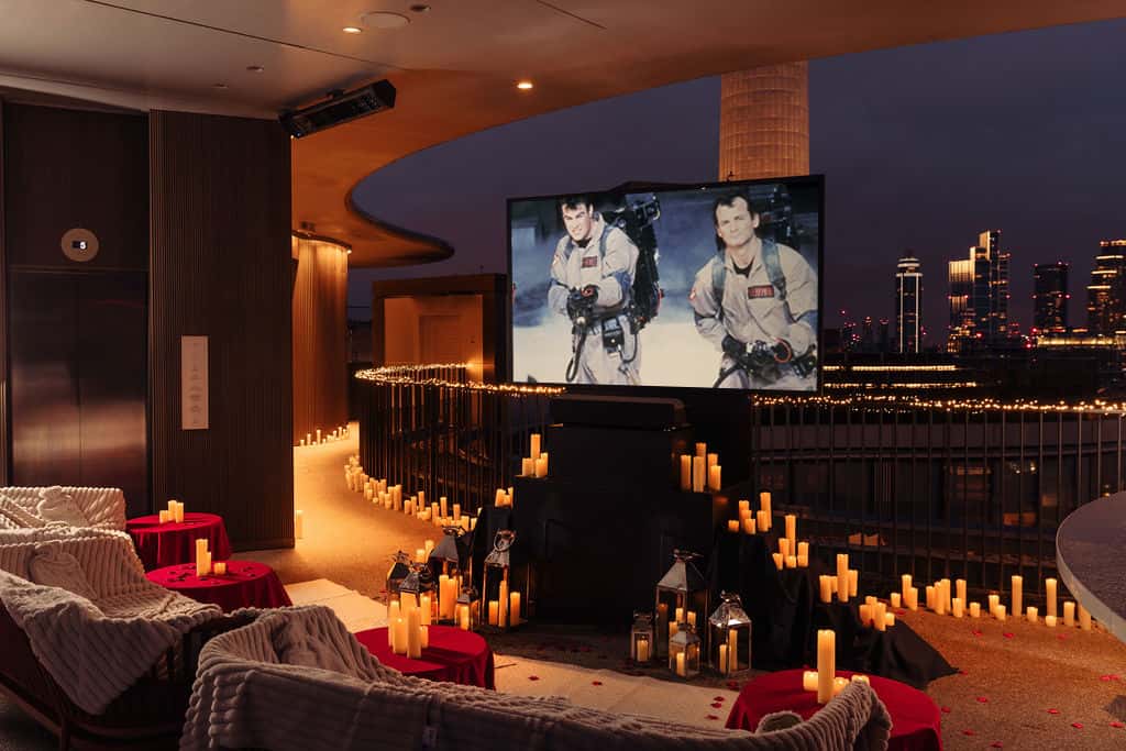 JOIA Rooftop Halloween Movie Pop-Up