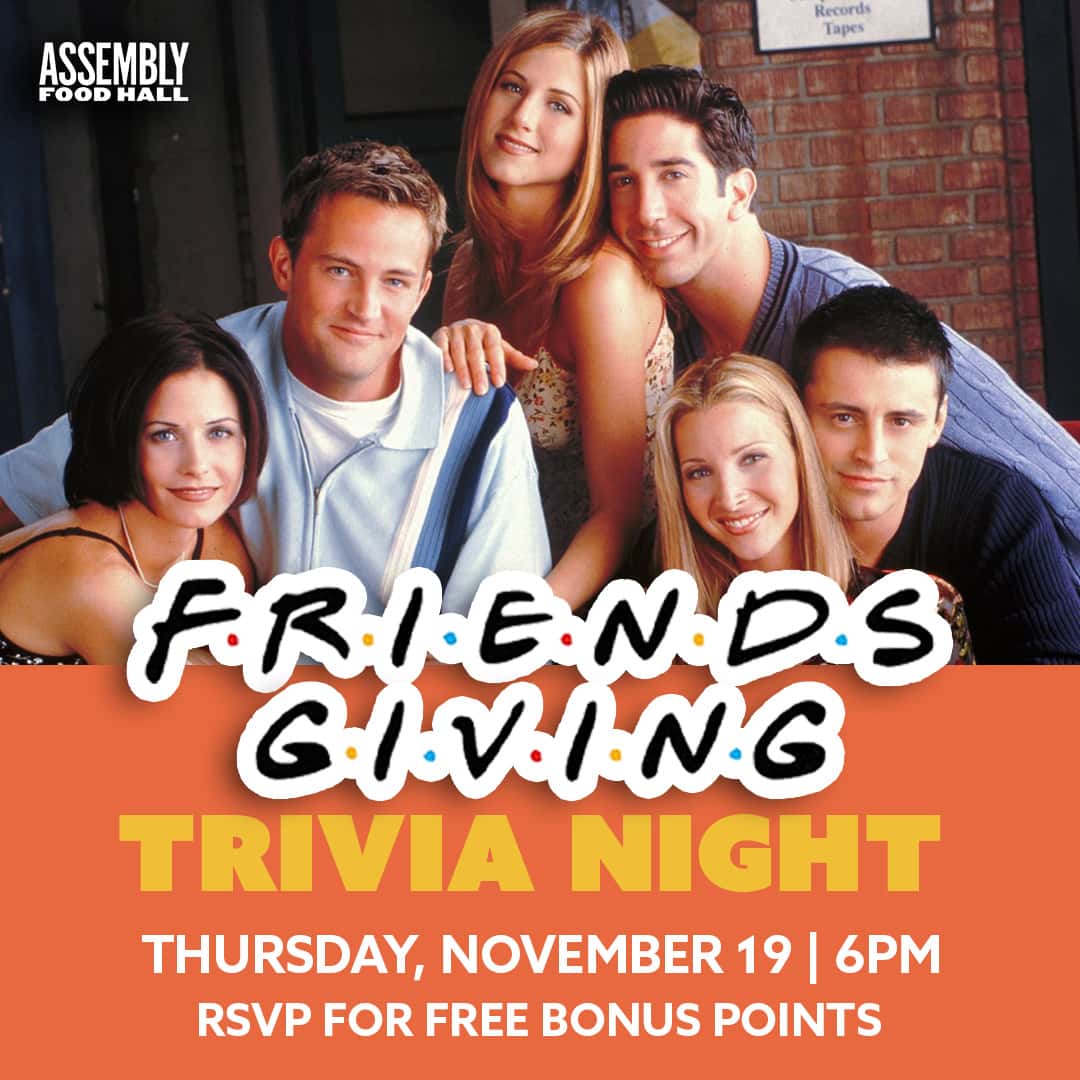 Friendsgiving Friends Trivia