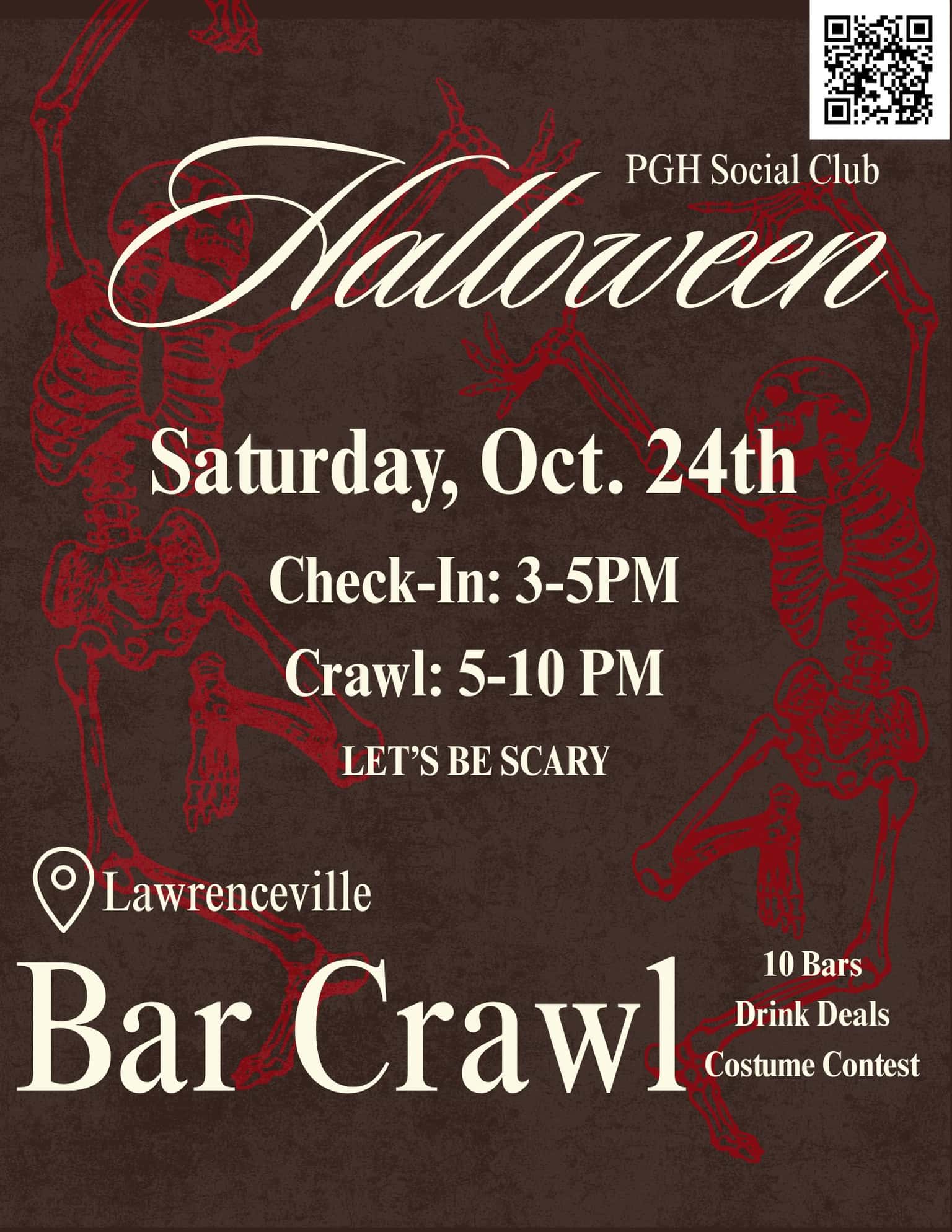 Halloween Bar Crawl