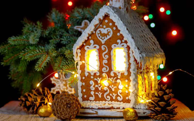 Holiday Gingerbread House