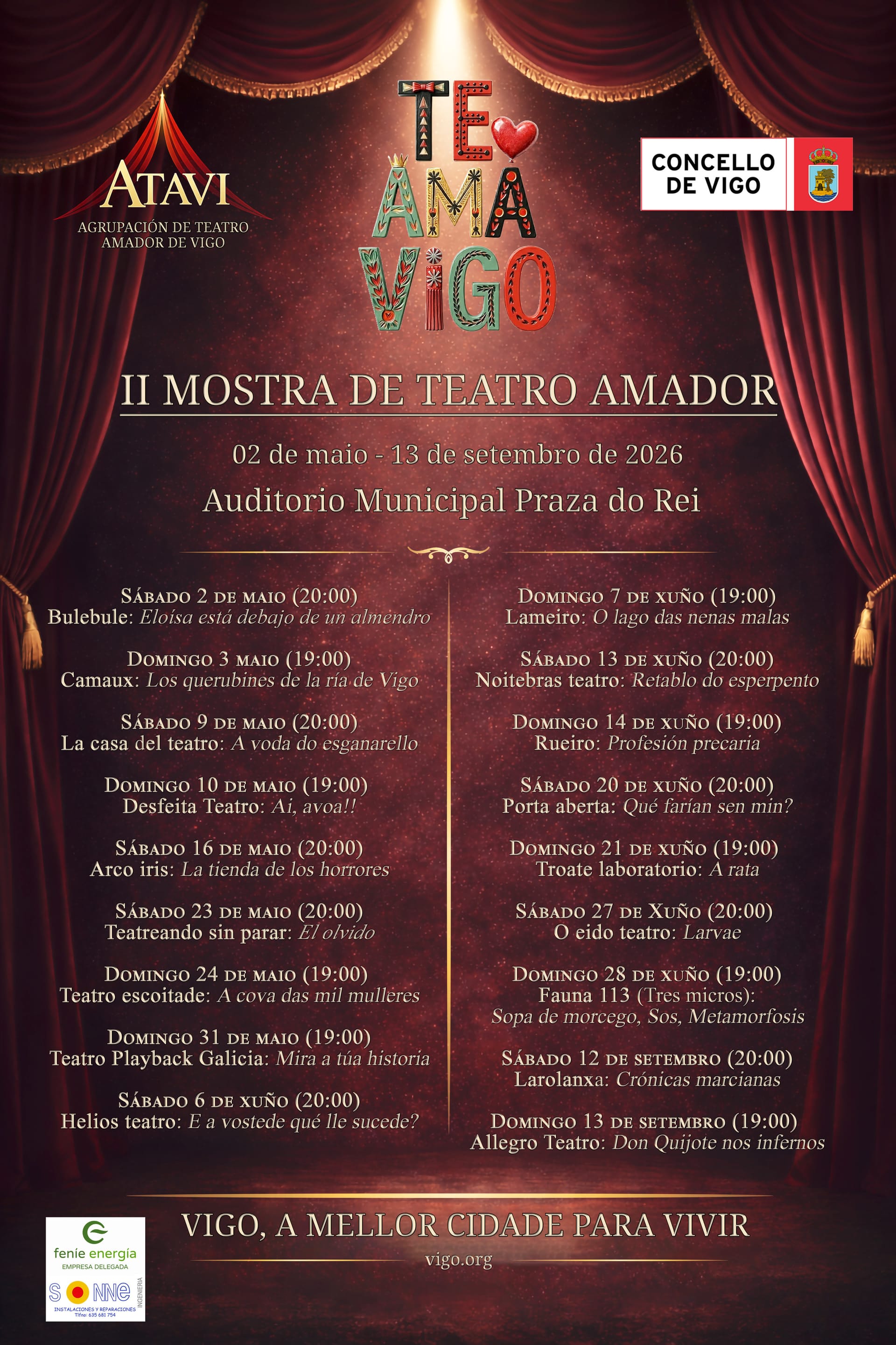 II Mostra Teatro Amador - TEAMAVIGO: Rueiro presenta 'Profesión precaria'