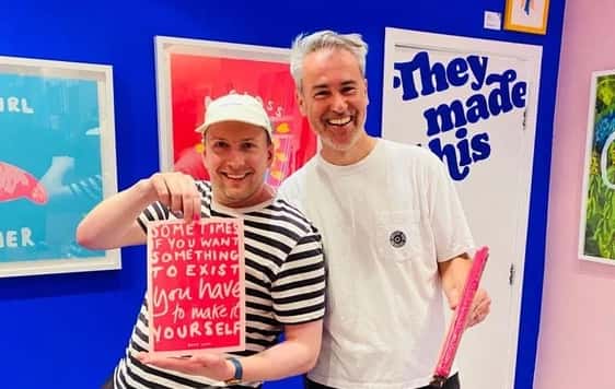 Make and Take your very own Joe Lycett inspired screen print