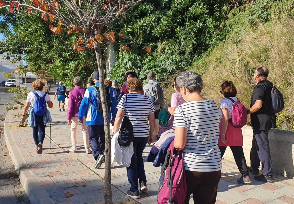 Ruta de senderismo para personas mayores - Fuengirola Saludable