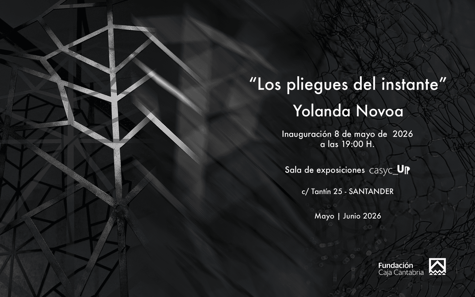 Inauguración de la exposición 'Los pliegues del instante' de Yolanda Novoa
