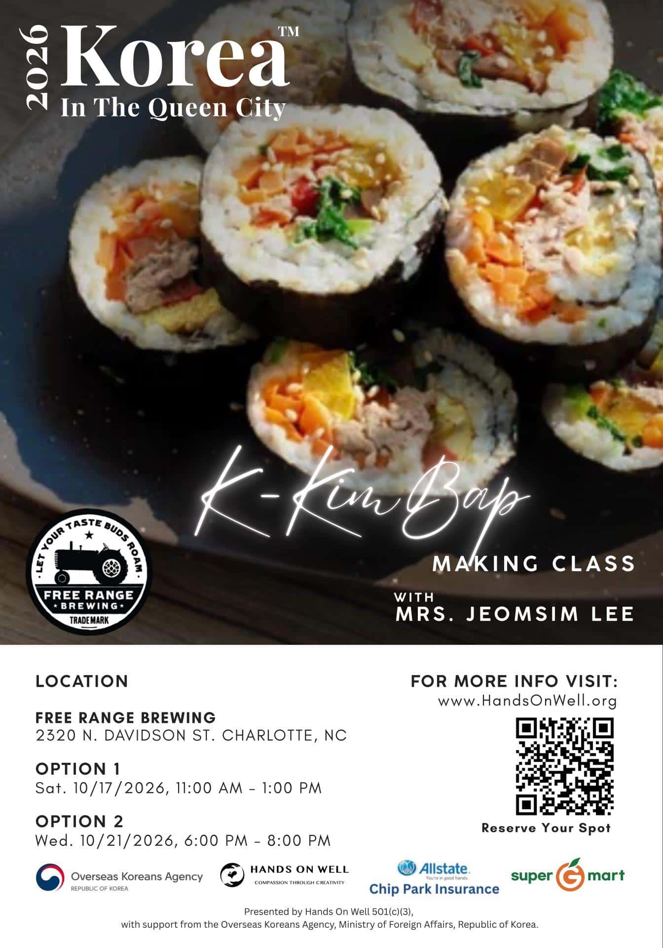 K-KimBap Making: An Immersive Tasting Experience