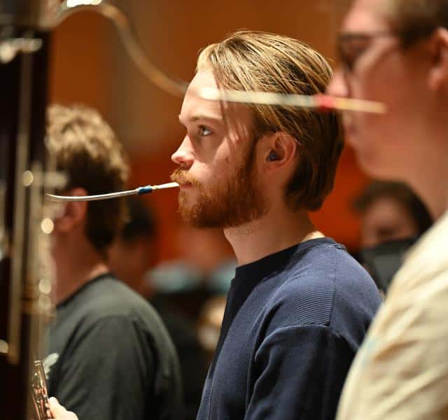 Lamont Wind Symphony and Lamont Chorale in Vincent's Sky: A Convergence of Music and Art