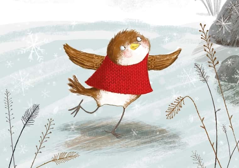 Little Robin Red Vest