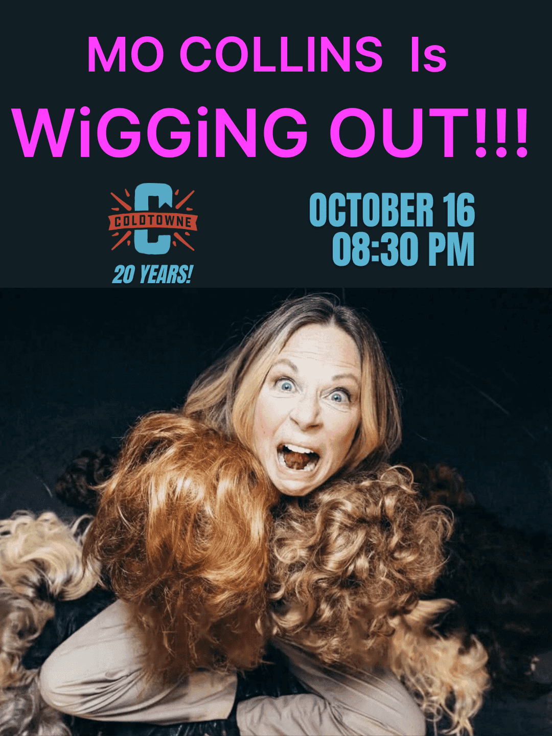 Mo Collins Is Wigging Out