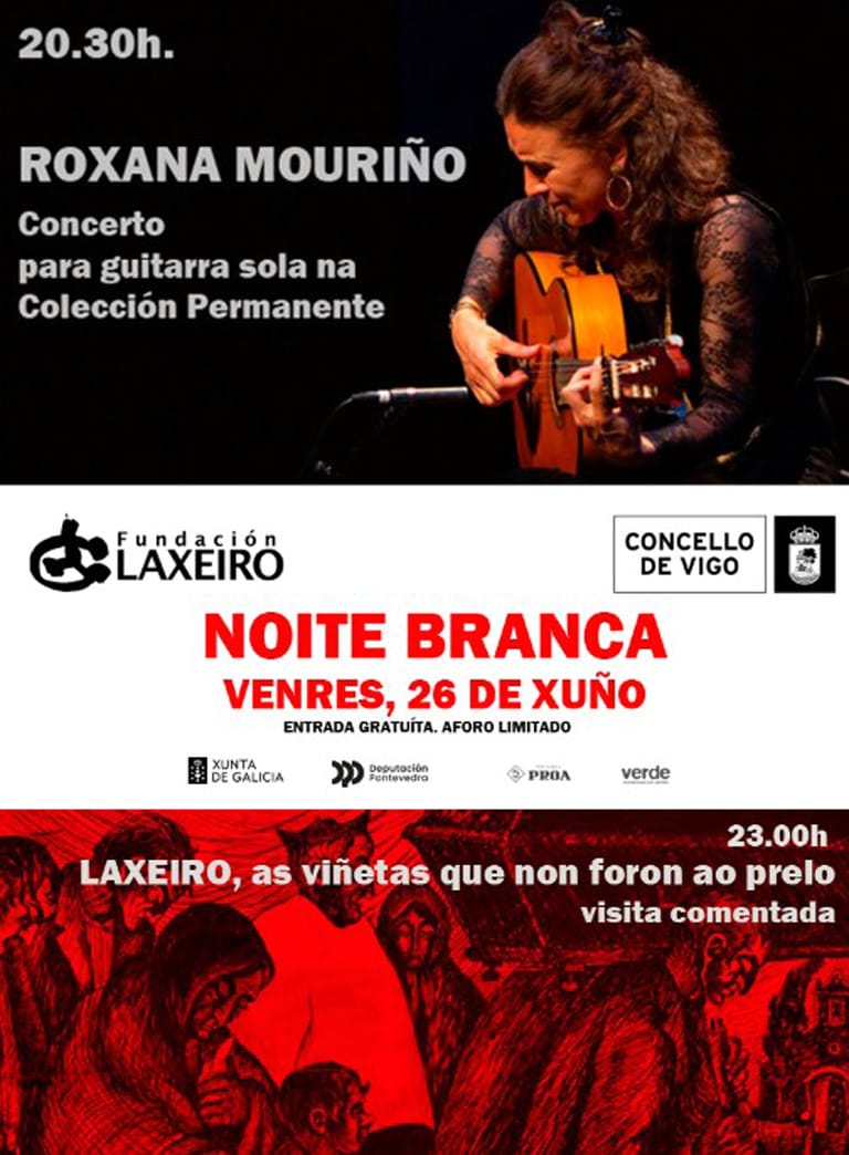 Noche Blanca en la Fundación Laxeiro