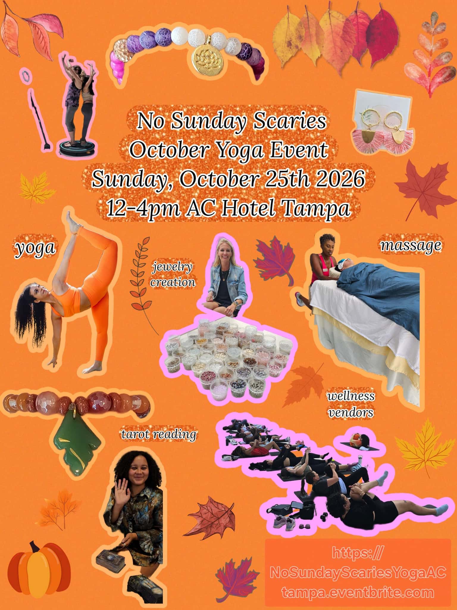 No 'Sunday Scaries' October Yoga Event