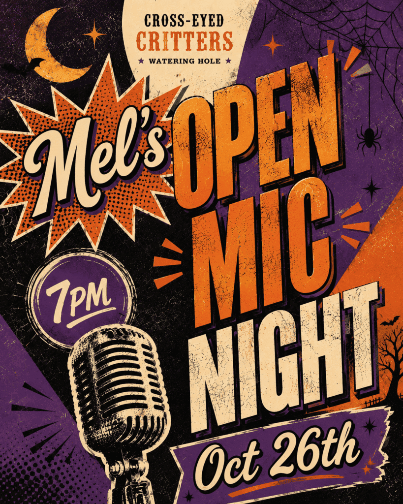 Open Mic Night with Melody Federer