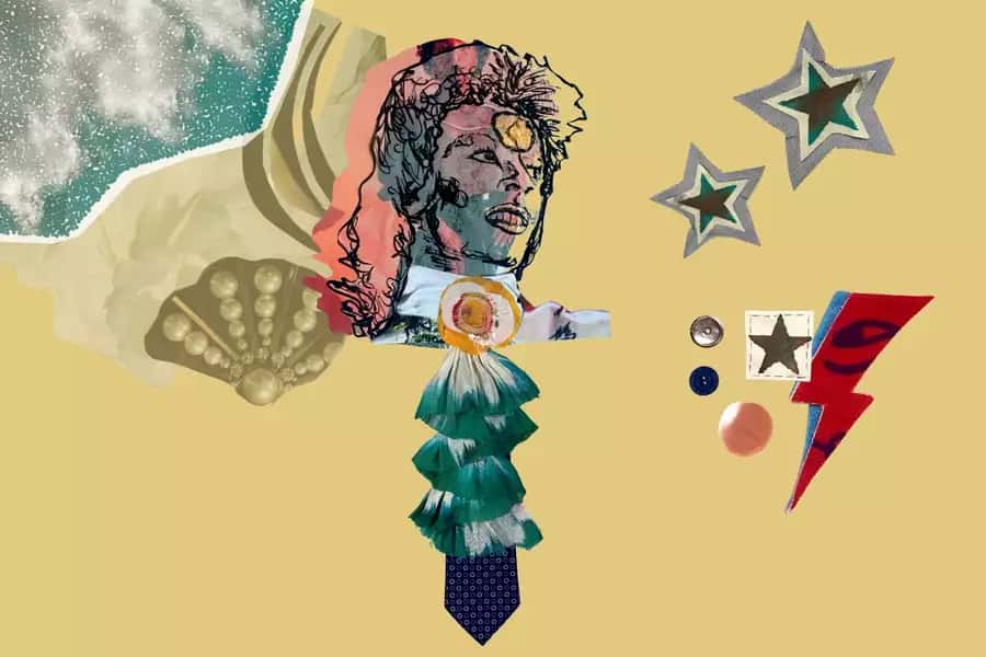 Make & Create: Ziggy Stardust Tie Upcycling