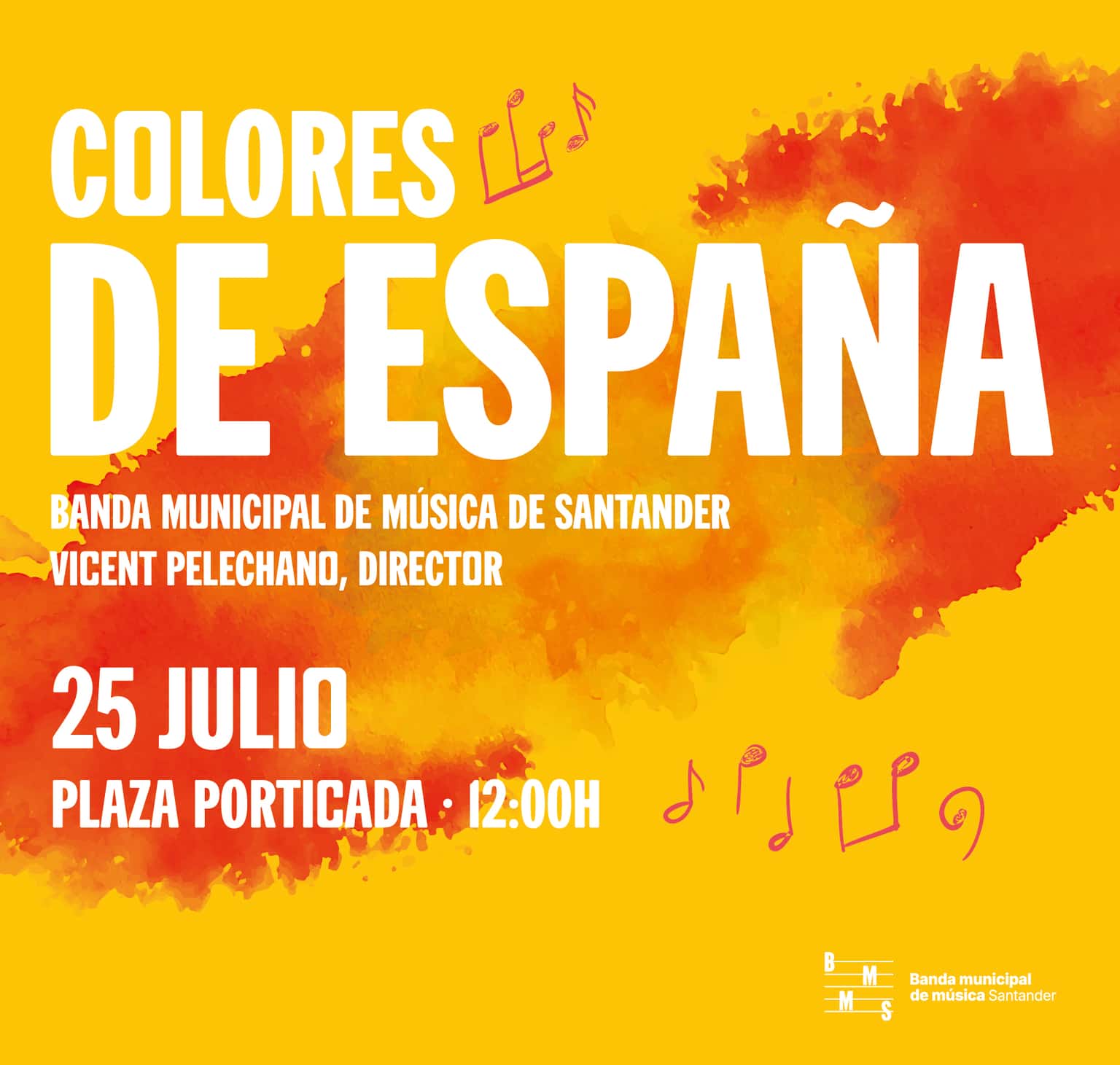 Colores de España - Concierto de la Banda Municipal de Santander