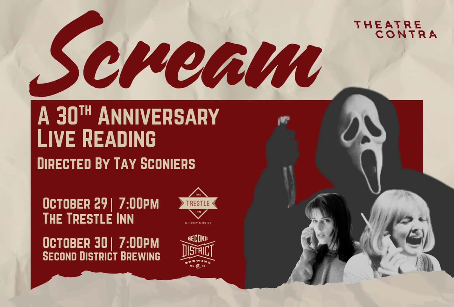 Scream - A 30th Anniversary Live Reading
