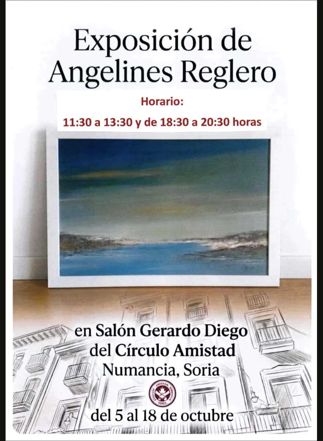 Exposición de pinturas de Angelines Reglero