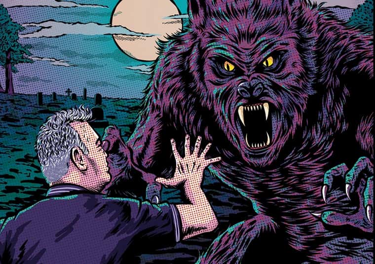 Stewart Lee Vs The Man-Wulf