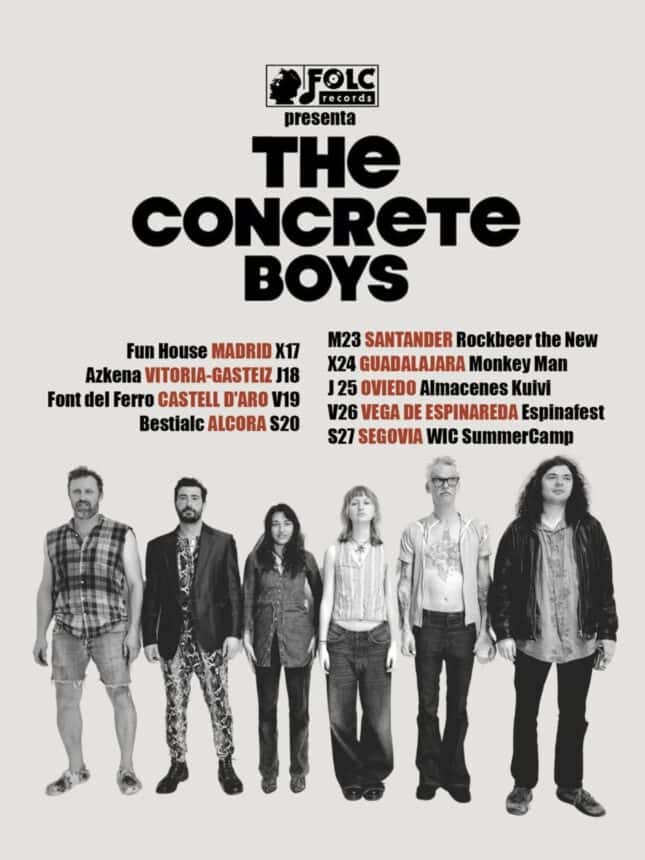 Concierto de The Concrete Boys