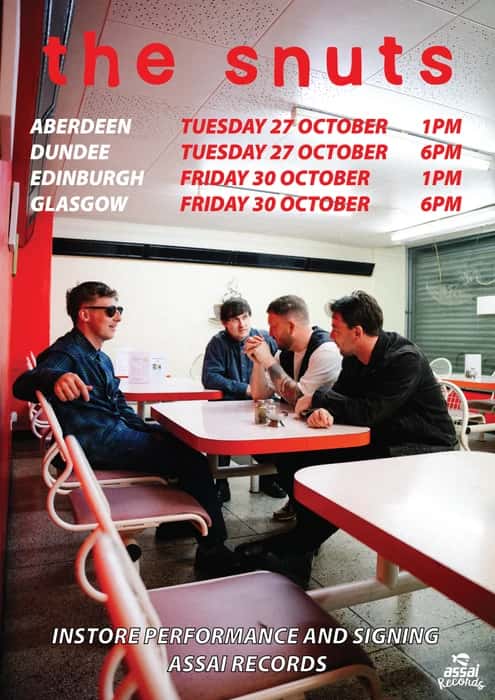 The Snuts - Joy In Short Moments Instore Performance & Signing