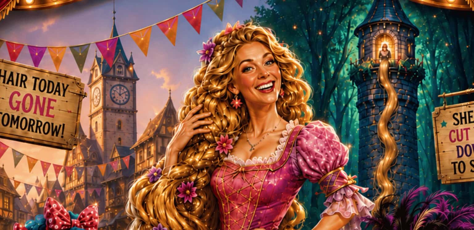 Princess Rapunzel: The Heir with the Hair